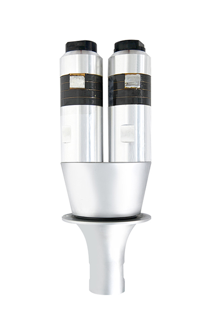 15kHz-4200W 新力源換能器 雙柱直筒(銀黑) 15kHz-4200W 新力源換能器 雙柱直筒(銀黑)